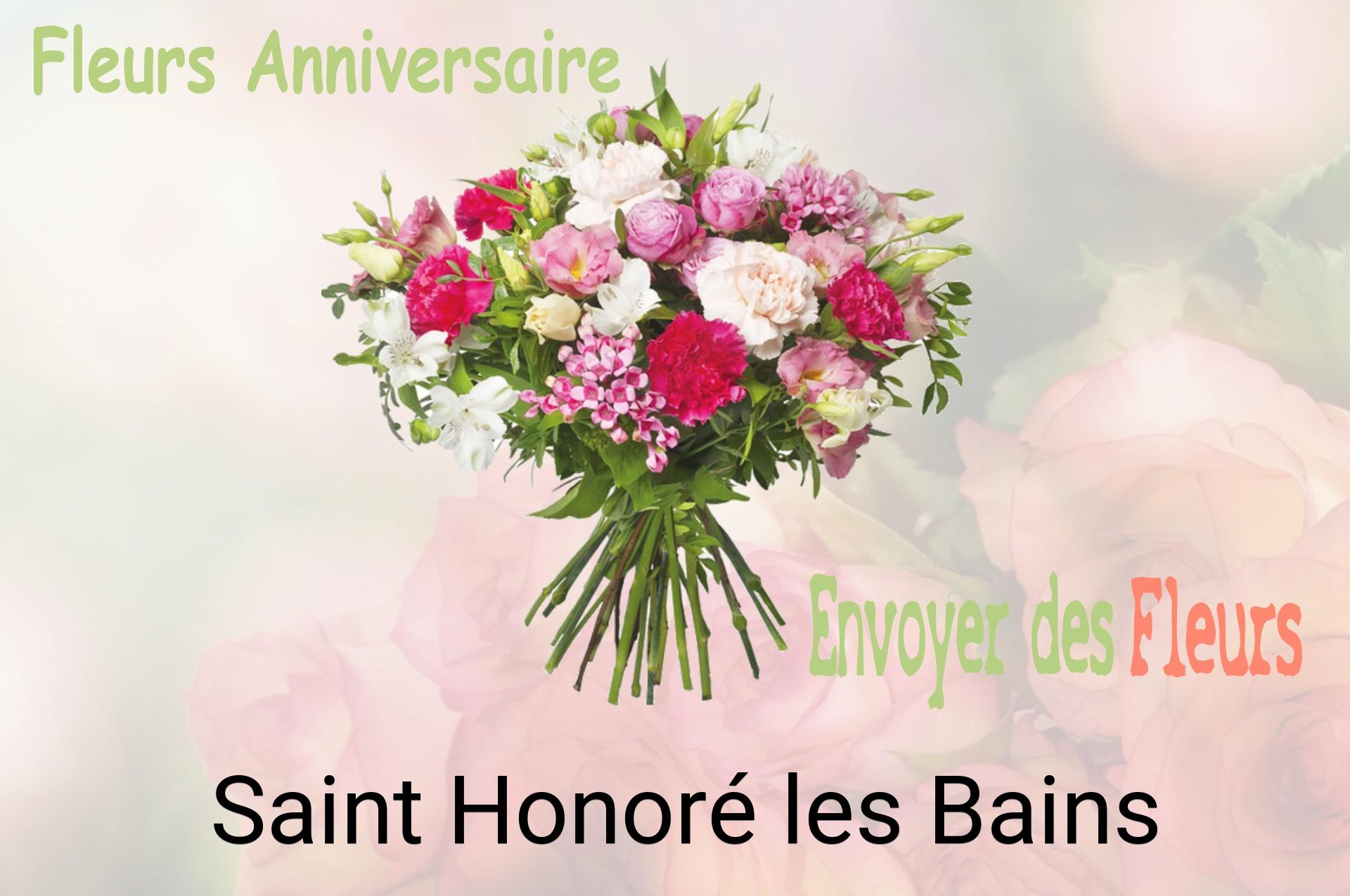 Bouquet de fleurs d’anniversaire livré à Saint-Honoré-les-Bains