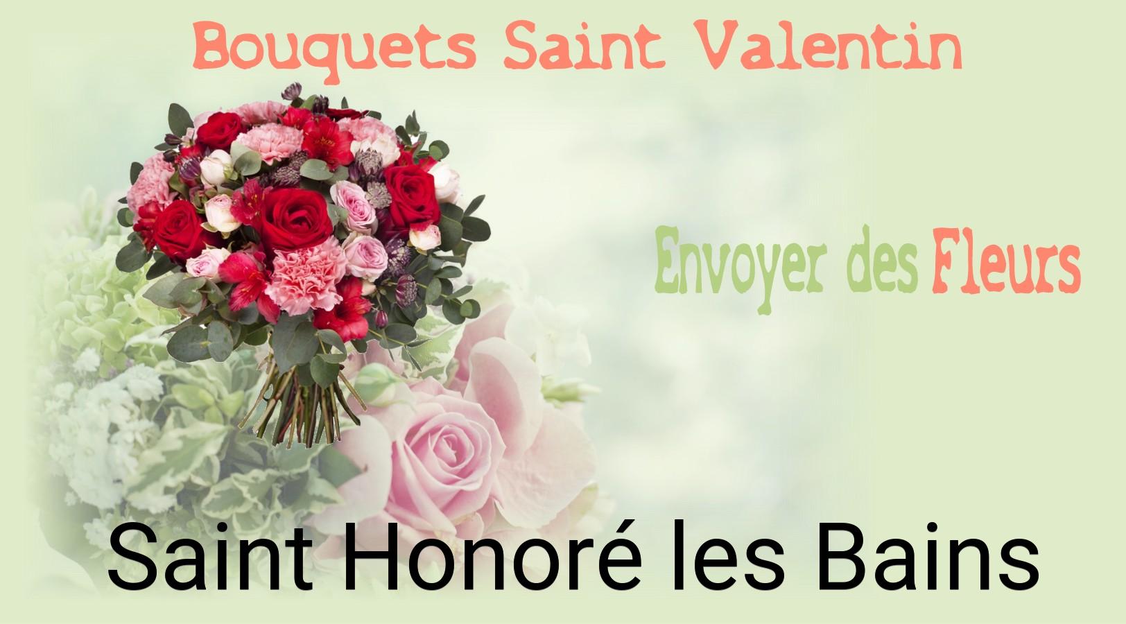 Roses de Saint-Valentin livrées à Saint-Honoré-les-Bains